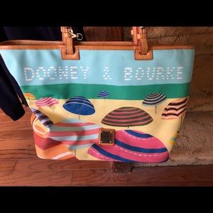 Large Dooney and Burke Tote Bag